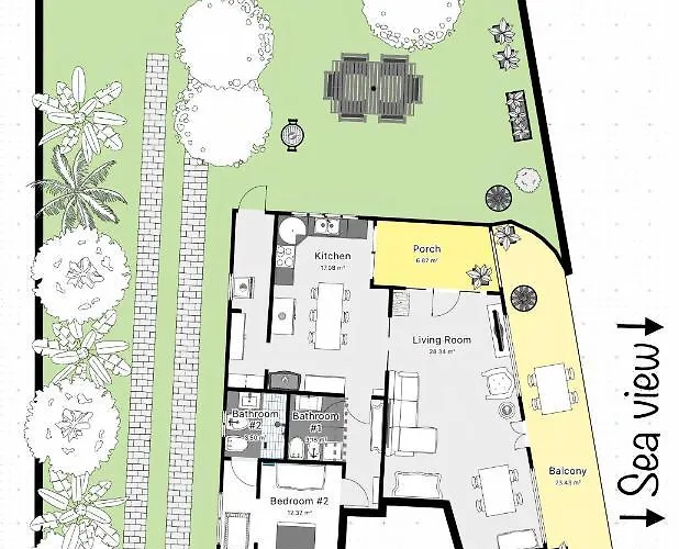 Apartament Casa Masina, A 500 Mt Dal Mare